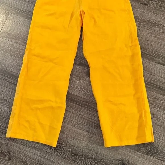 J. Crew Wide Leg Linen Drawstring Pants